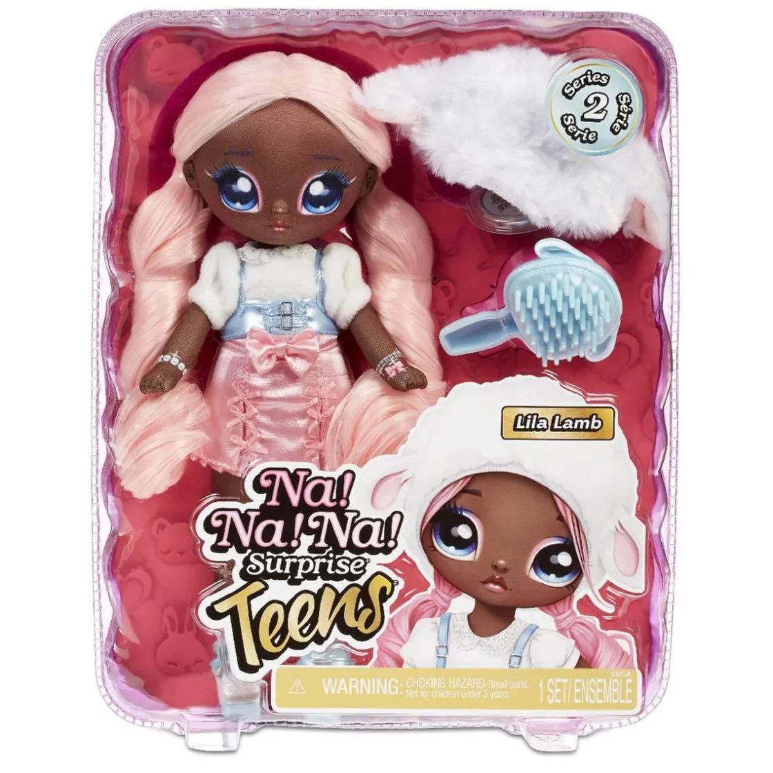 NA NA NA Na! Na! Na! Surprise - Lila Lamb - Muñeca Teens