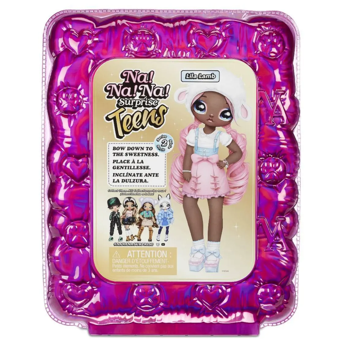 NA NA NA Na! Na! Na! Surprise - Lila Lamb - Muñeca Teens