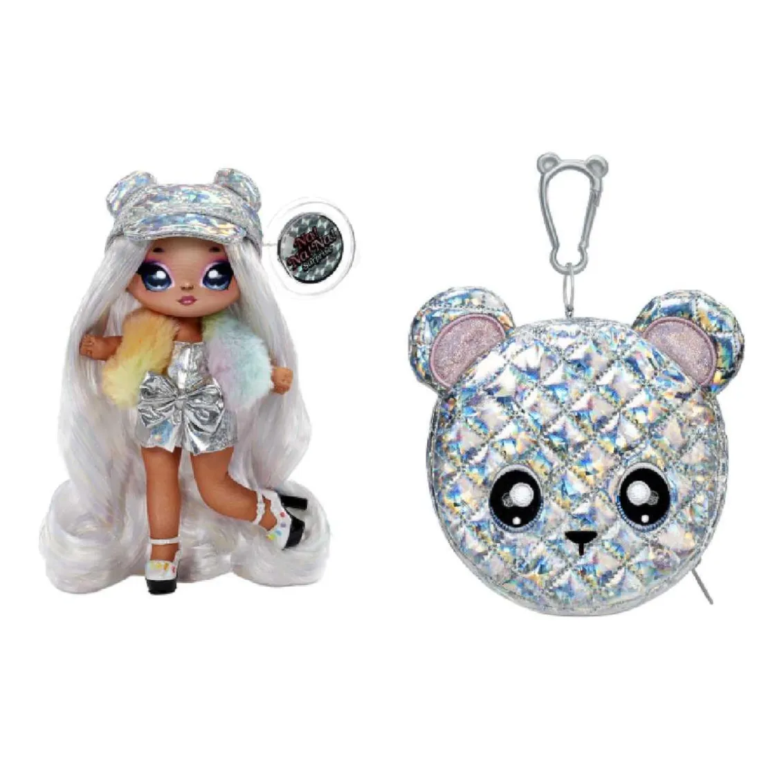 MGA LITTLE TIKES Na! Na! Na! Surprise 2-in-1 Pom Doll Glam Series - Ari Prism