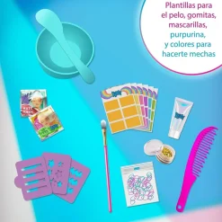 NANCY - Muñeca con pelo súper largo y accesorios para crear peinados ㅤ