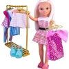 NANCY - Vestidor de looks con ropa y accesorios para muñeca glamurosa ㅤ