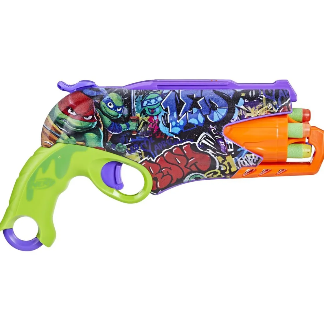 NERF - Blaster de Espuma Tortugas Ninja ㅤ