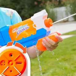 NERF - Pistola de agua Super Soaker Flip Fill