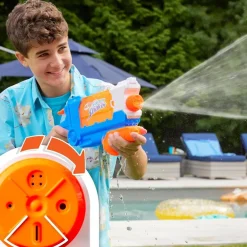 NERF - Pistola de agua Super Soaker Flip Fill