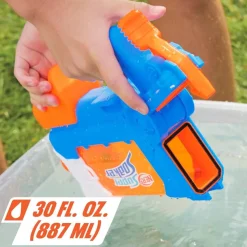 NERF - Pistola de agua Super Soaker Flip Fill