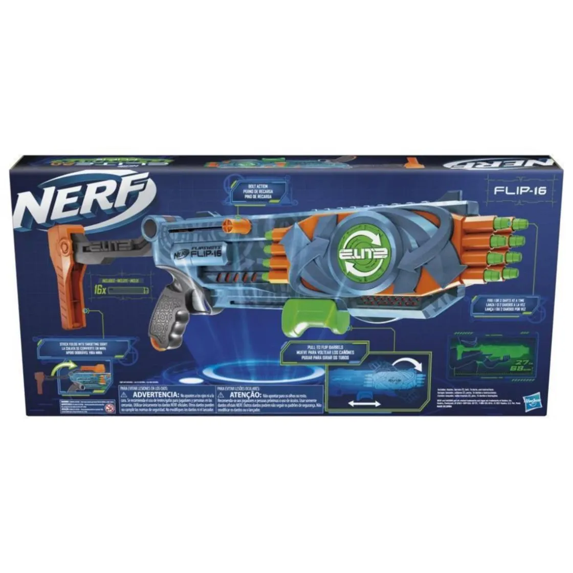 NERF Elite 2.0 - Flipshots Flip 16* Nerf Y Blasters
