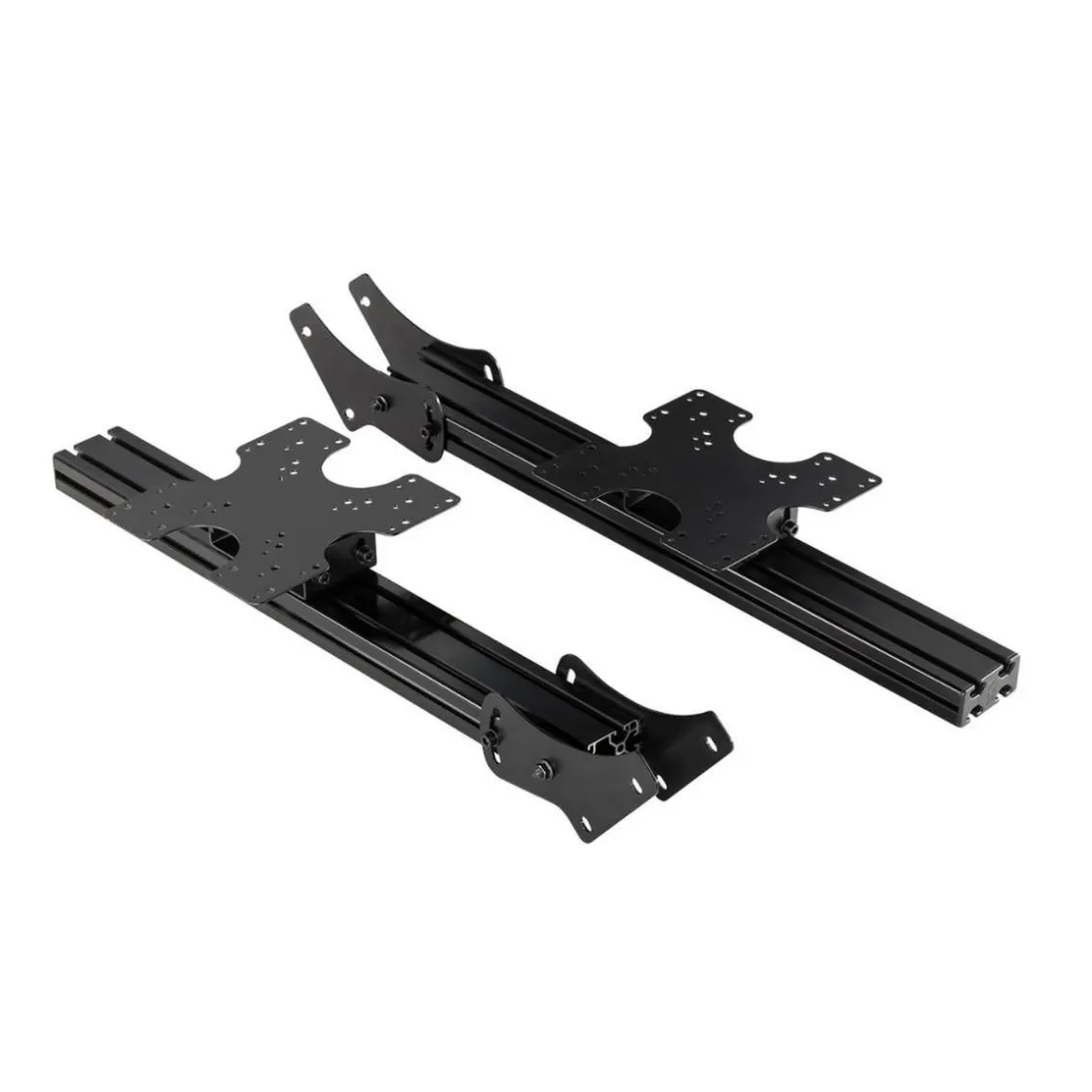 NEXT LEVEL RACING - Brazos independientes para triple monitor Elite Black