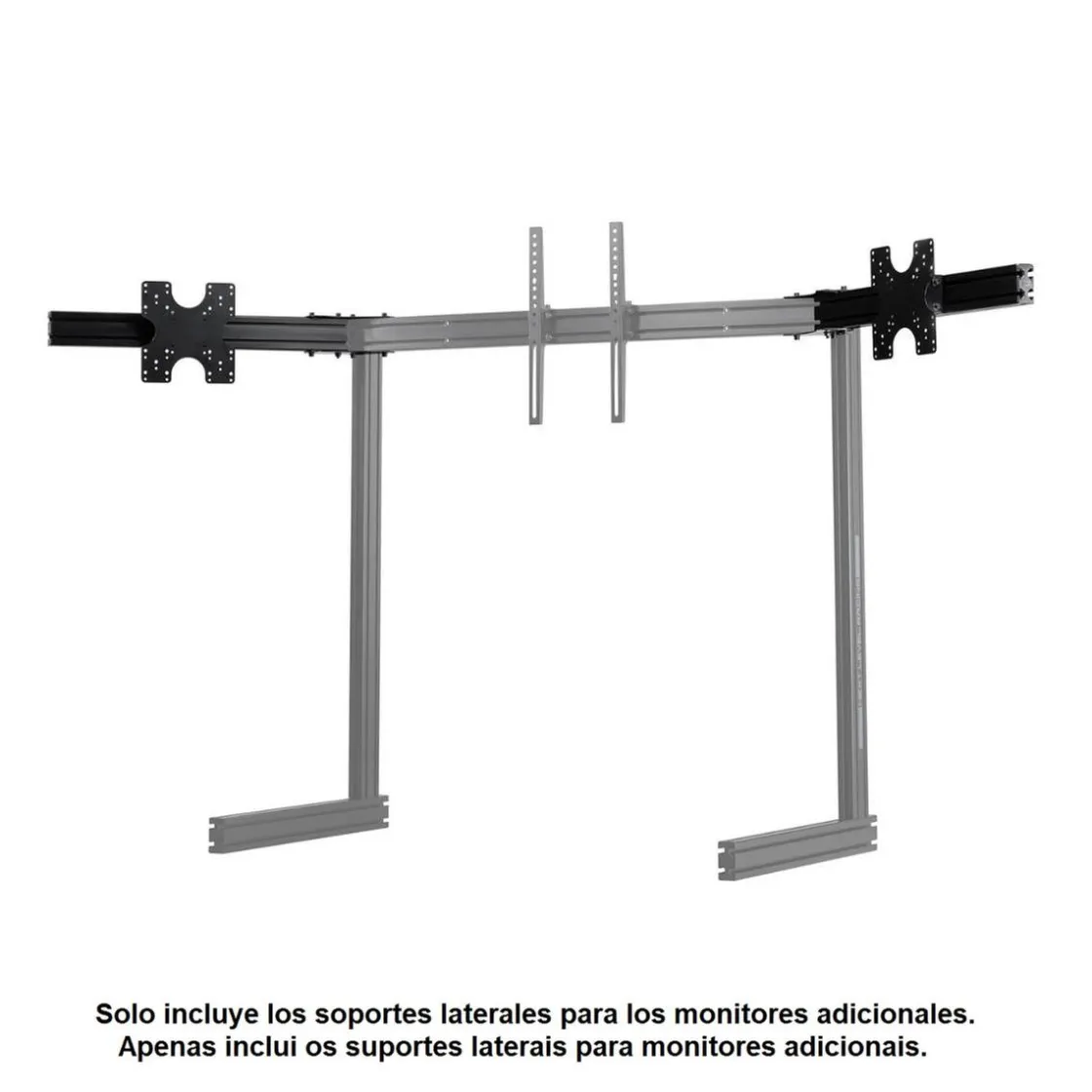 NEXT LEVEL RACING - Brazos independientes para triple monitor Elite Black