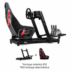 NEXT LEVEL RACING - Cockpit GT Elite Lite Wheel Plate Edition* Videojuegos