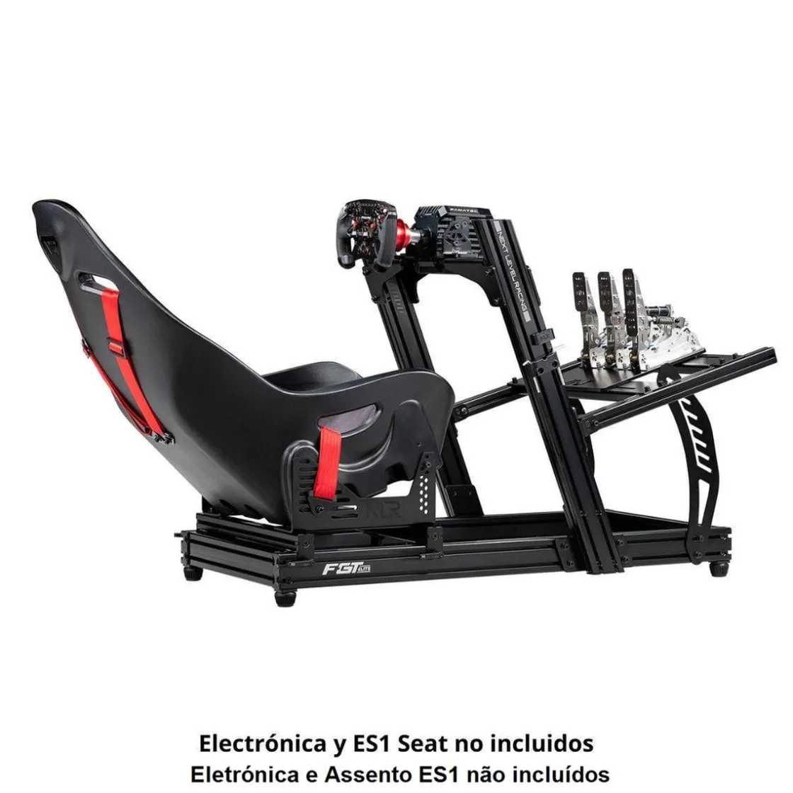 NEXT LEVEL RACING - Cockpit F-GT Elite Lite de Montaje Frontal y Lateral