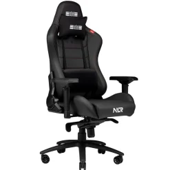 NEXT LEVEL RACING - ProGaming Chair Black Leather Edition* Videojuegos