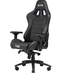NEXT LEVEL RACING - ProGaming Chair Black Leather Edition* Videojuegos