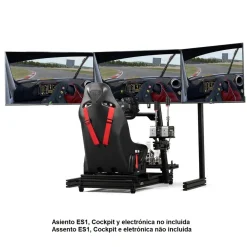 NEXT LEVEL RACING - Soporte Triple Monitor Elite Black