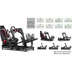 NEXT LEVEL RACING Cockpit Aluminium Simulator para sillón Gaming Front & Side Mount Edition
