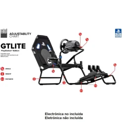 NEXT LEVEL RACING - Cockpit GTLite Edición PlayStation* Videojuegos