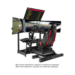 NEXT LEVEL RACING Cockpit Aluminium Simulator para sillón Gaming Wheel Plate Edition* Videojuegos