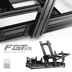 NEXT LEVEL RACING Cockpit Aluminium Simulator para sillón Gaming Wheel Plate Edition* Videojuegos