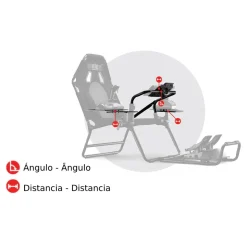 NEXT LEVEL RACING Flight Pack Extensión Vuelo para Cockpit F-GT Lite & GT Lite