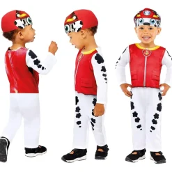 PAW PATROL Nickelodeon - Patrulla Canina - Disfraz Patrulla Canina bombero cachorro fiesta 18-24 Meses. ㅤ* Disfraces|Halloween