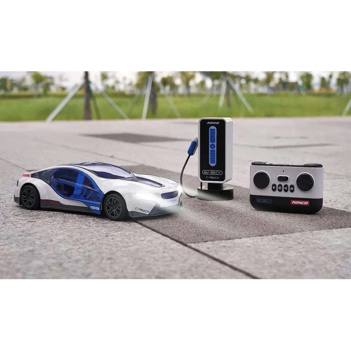 NINCO - Coche teledirigido EV-Sky con luces* Vehículos Y Circuitos