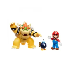 JAKKS Nintendo - Browser vs Mario - Figuras