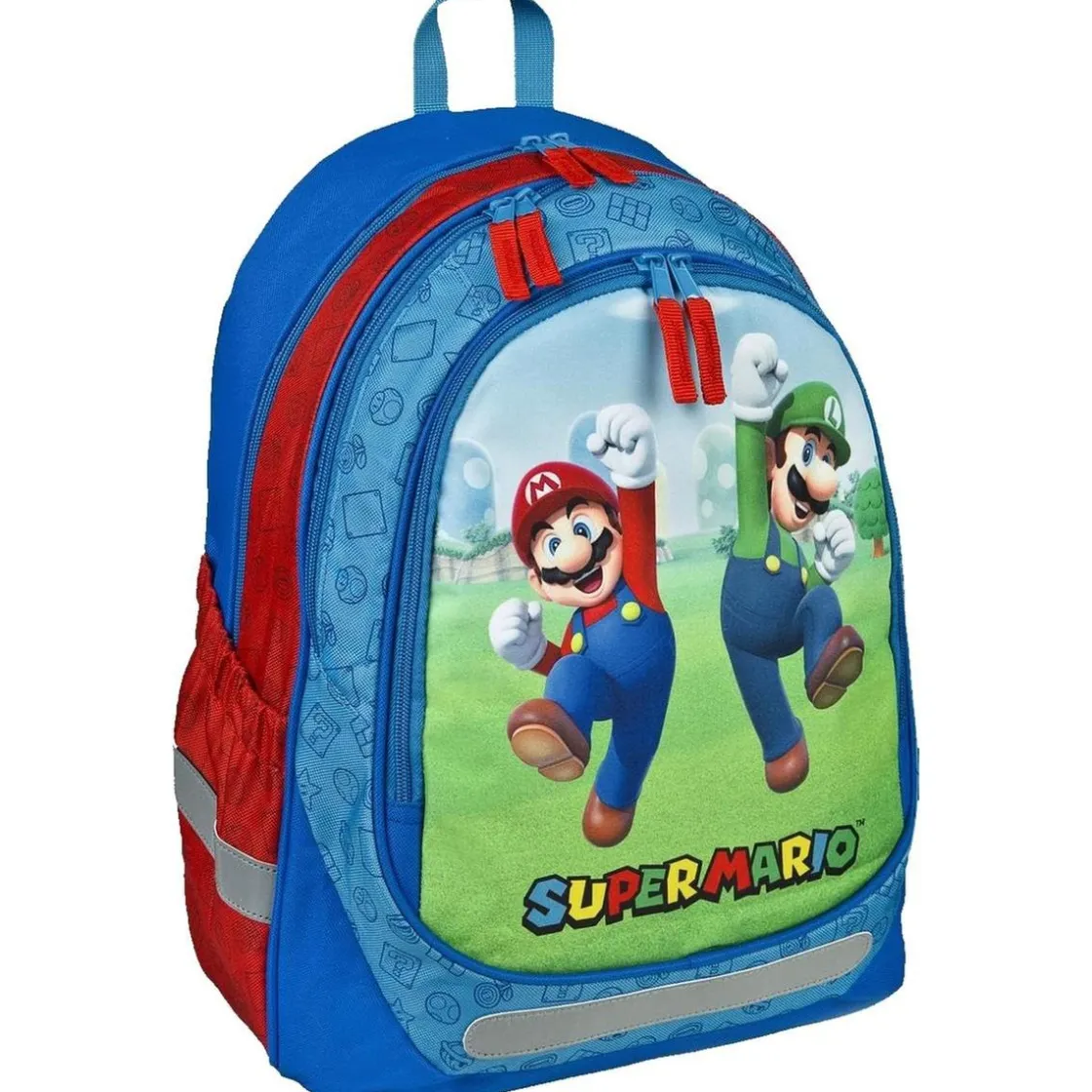 KIDS EUROSWAN S.L. Nintendo - Super Mario - Mochila Infantil* Material Escolar