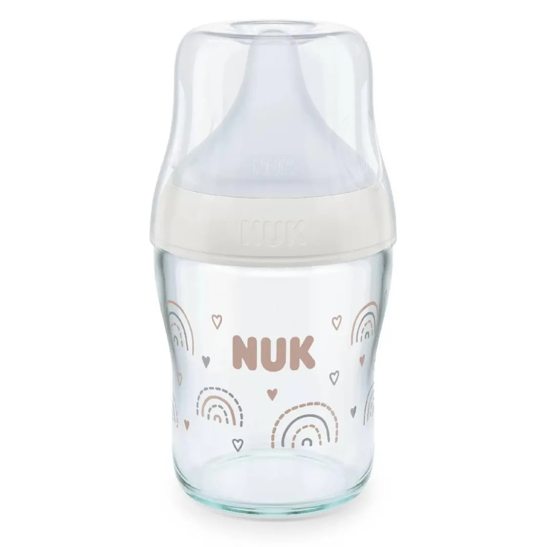 NUK - Biberón Perfect Match 150 ml Arcoíris* Biberones Y Chupetes·Biberones