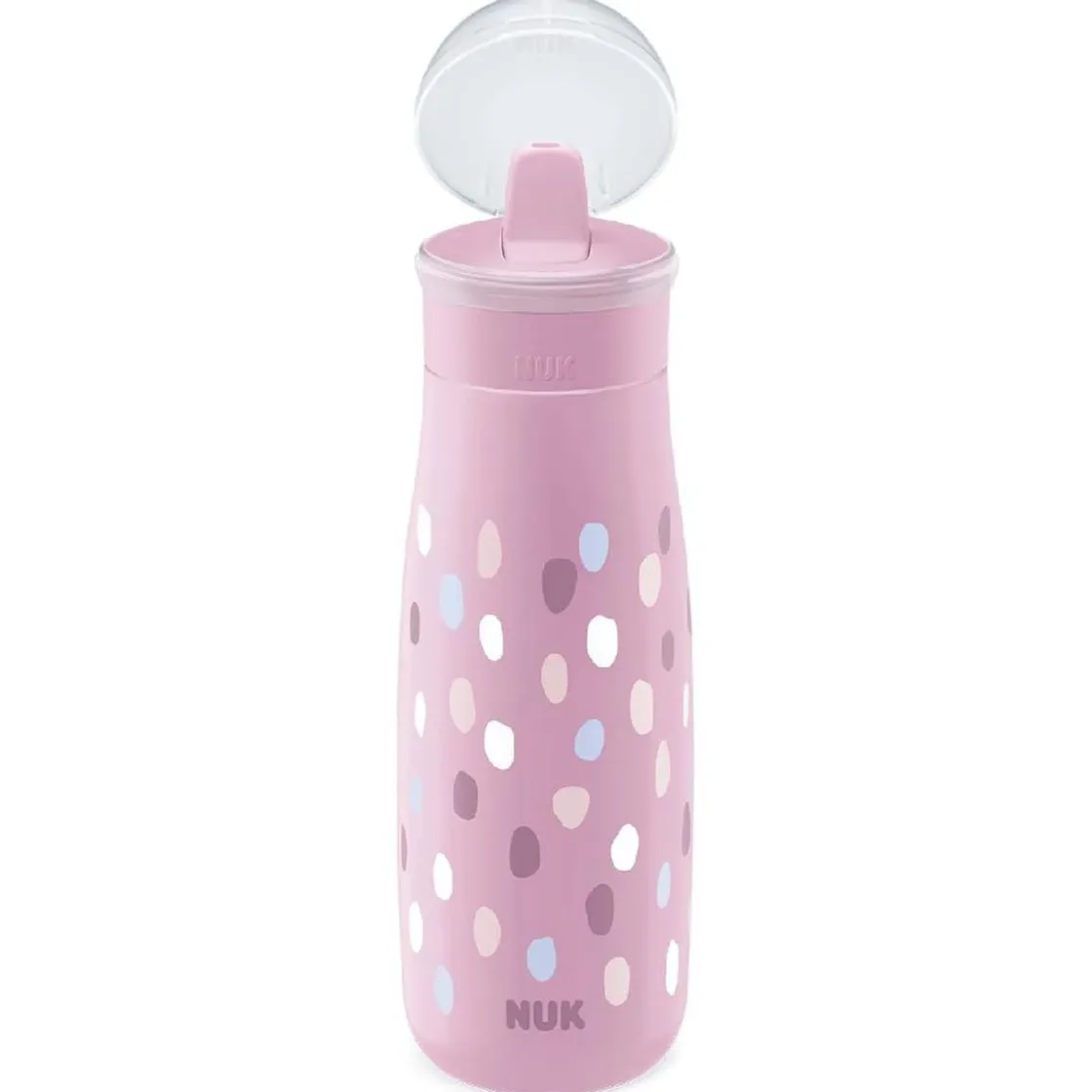 NUK - Botella Mini-Me Flip 450 ml +12 meses Rosa* Preparación Comida Y Accesorios·Tazas Y Vasos