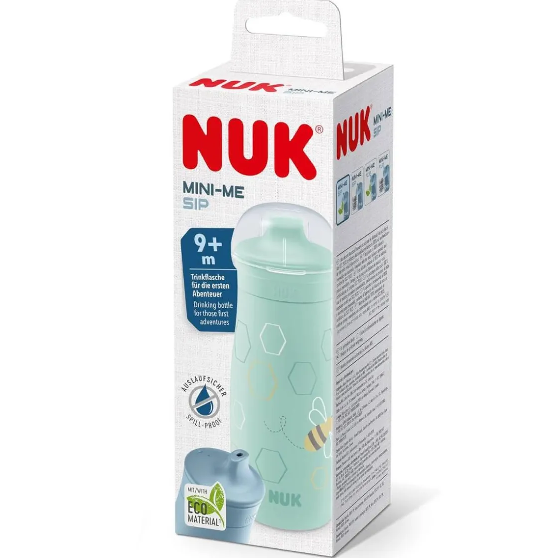 NUK - Botella Mini-Me Sip 300 ml +9 meses Abeja* Preparación Comida Y Accesorios·Tazas Y Vasos