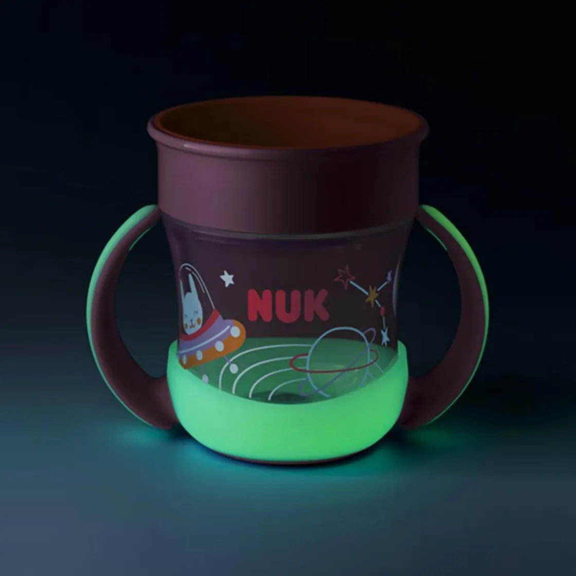NUK - Mini Taza Mágica Noche Rosa* Preparación Comida Y Accesorios·Tazas Y Vasos