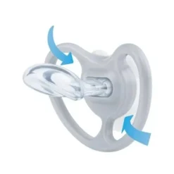 NUK - Pack 2 chupetes Space silicona Mickey 6-18 meses* Biberones Y Chupetes·Chupetes