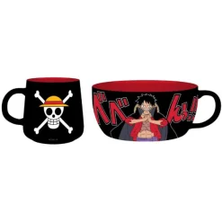 ABYSSE CORP One Piece - Juego de Desayuno Taza y Cuenco Luffy