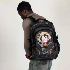 KARACTER MANIA One Piece - Mochila 44cm Fight FAN 2.2 - Ropes* Material Escolar