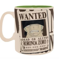 ABYSSE CORP One Piece - Taza Wanted Zoro 460 ml
