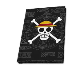 ABYSSE CORP One Piece: caja de regalo XXL con cuaderno, cristal y pines Skull ㅤ