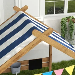 Homcom Outsunny - Arenero de madera Casita* Juguetes De Verano