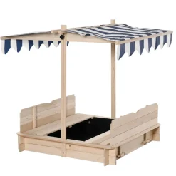 OUTSUNNY - Arenero de madera* Columpios