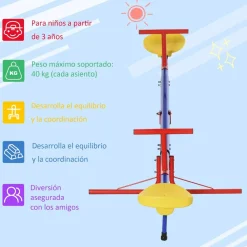 Outsunny - Balancín Giratorio 360° 180 cm* Columpios
