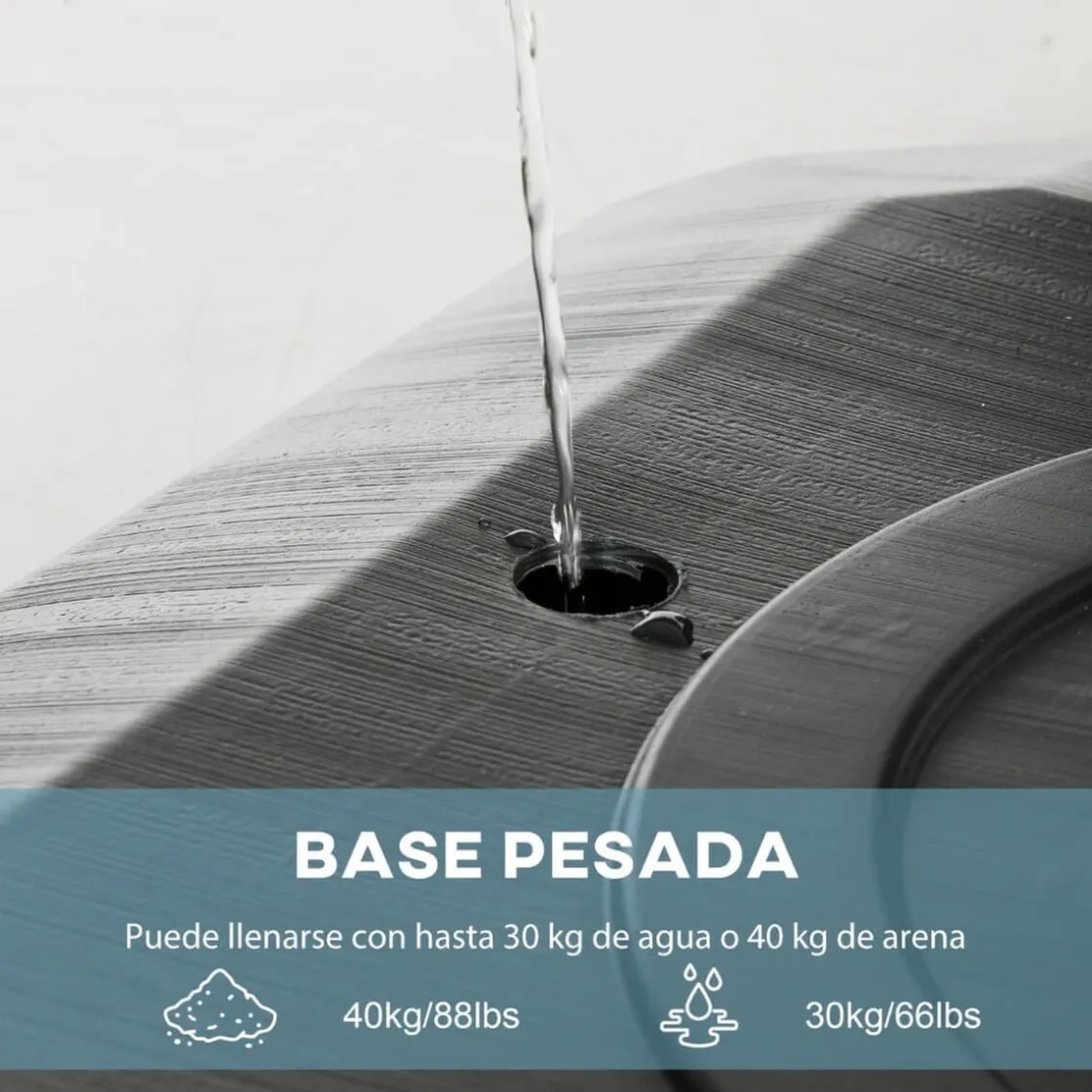 SPORTNOW Outsunny - Canasta baloncesta regulable con base