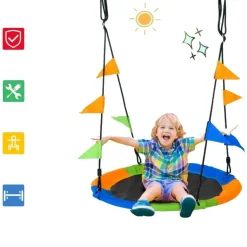 Outsunny - Columpio Nido de Tela Oxford* Entretenimiento·Hamacas Y Columpios|Columpios