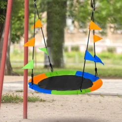 Outsunny - Columpio Nido de Tela Oxford* Entretenimiento·Hamacas Y Columpios|Columpios