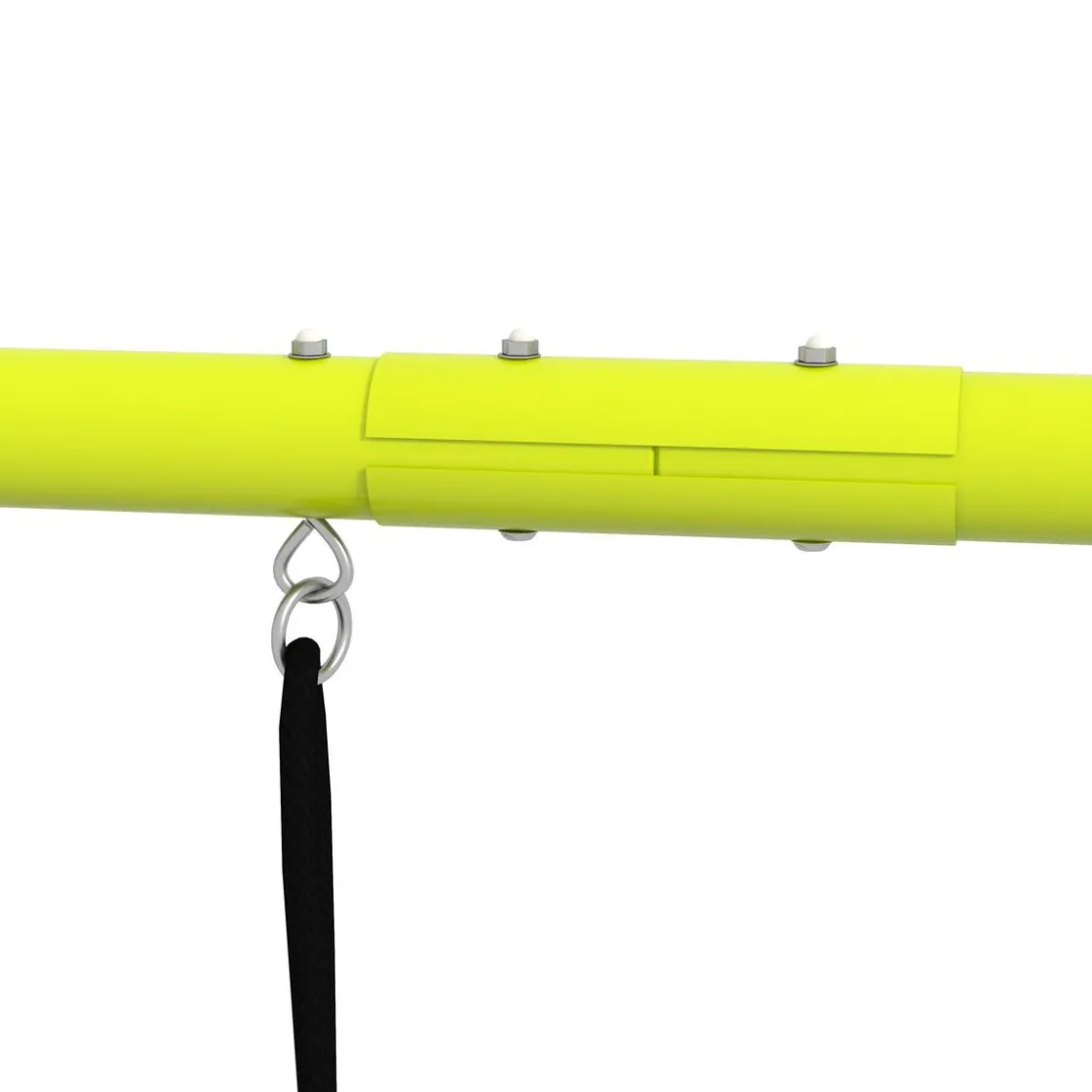 Outsunny - Conjunto 4 en 1 Columpios con Escalador