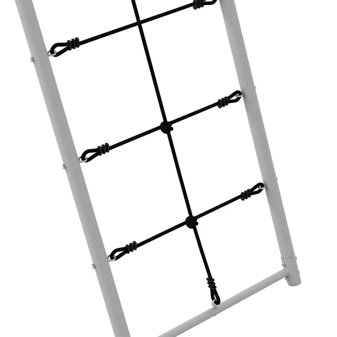 Outsunny - Conjunto 4 en 1 Columpios con Escalador