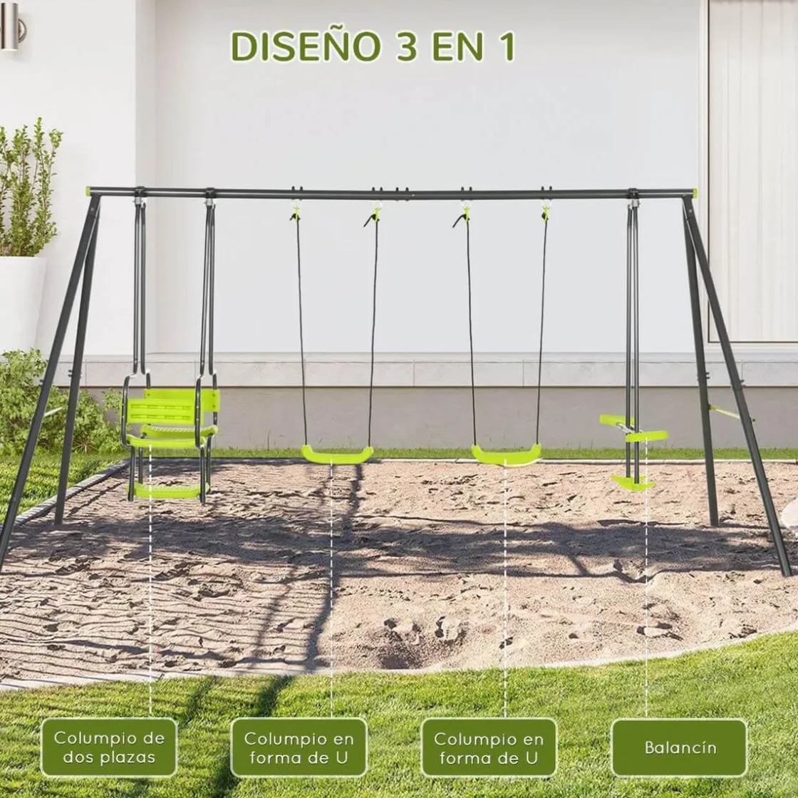 Outsunny - Conjunto de columpios* Columpios