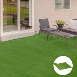 Outsunny - Césped artificial 3x1m altura de hierba 25mm* Juguetes De Verano