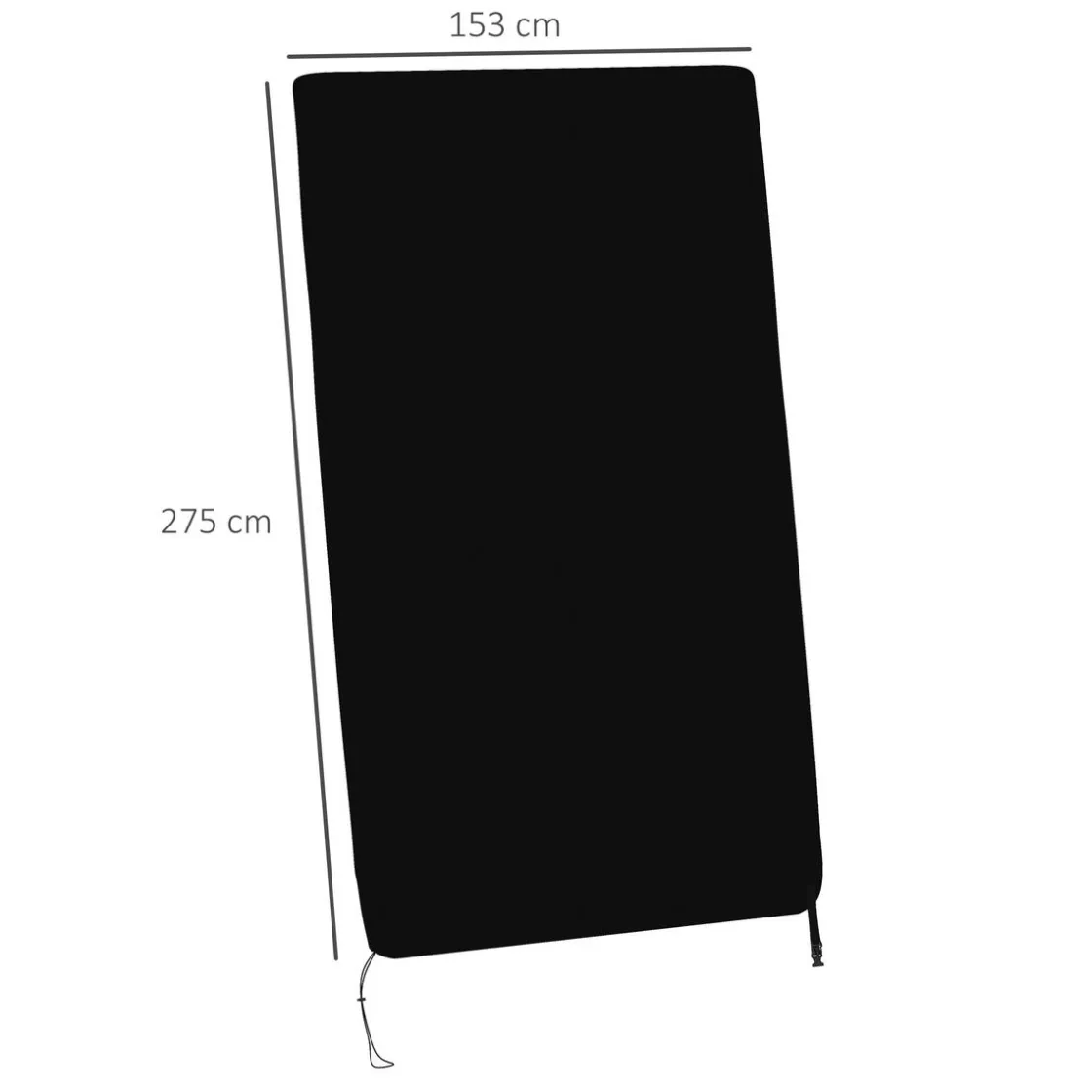 Homcom Outsunny - Funda protectora para mesa de ping-pong