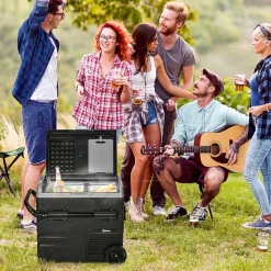 Outsunny - Nevera congelador portatil 45L Negro