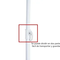 Outsunny - Parasol con dos paneles laterales Verde* Juguetes De Verano