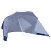 Outsunny - Parasol con dos paneles laterales Azul* Juguetes De Verano