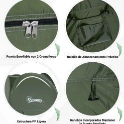 Outsunny - Tienda camping Pop Up Verde* Juguetes De Verano
